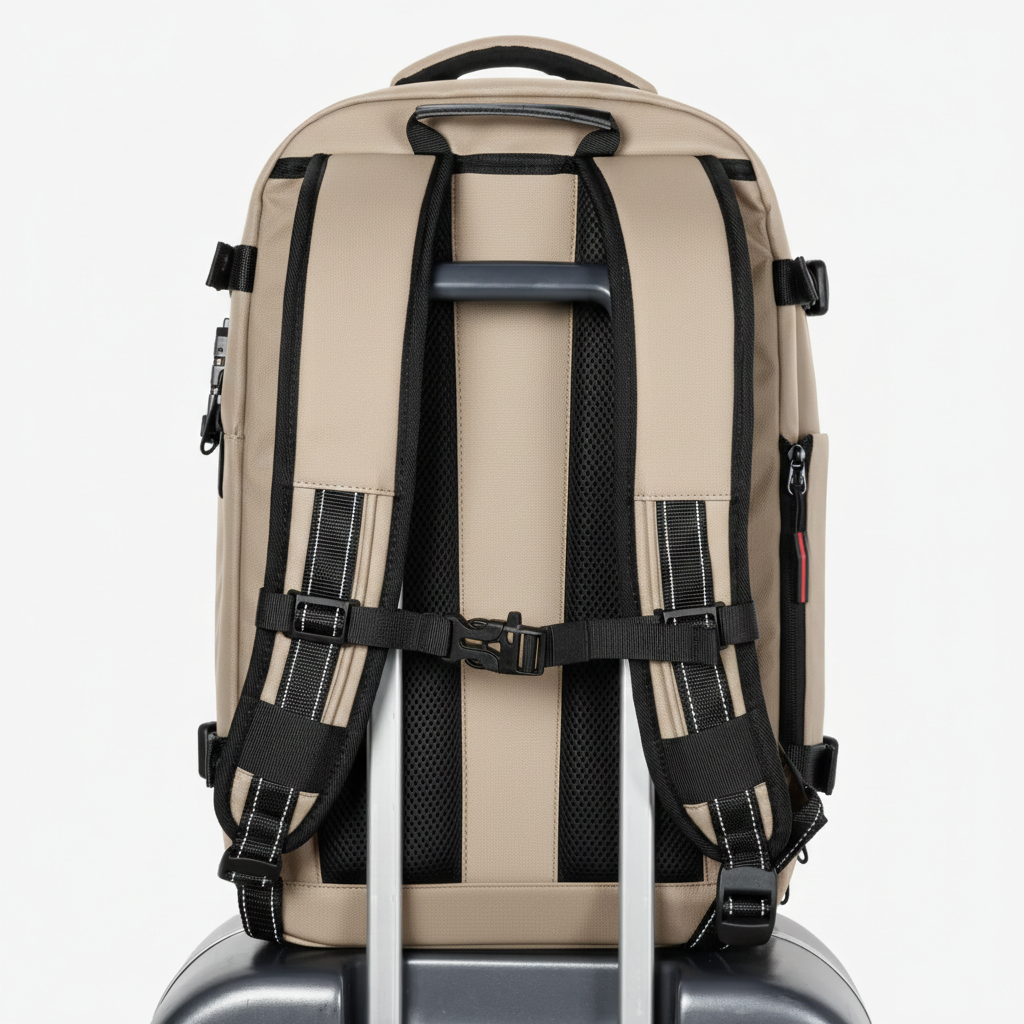 AirClos - Sac à dos cabine extensible 36 → 55L – Compression sous vide intégrée