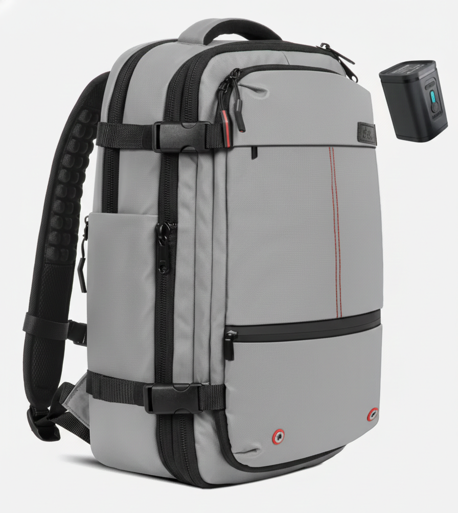 AirClos - Sac à dos cabine extensible 36 → 55L – Compression sous vide intégrée
