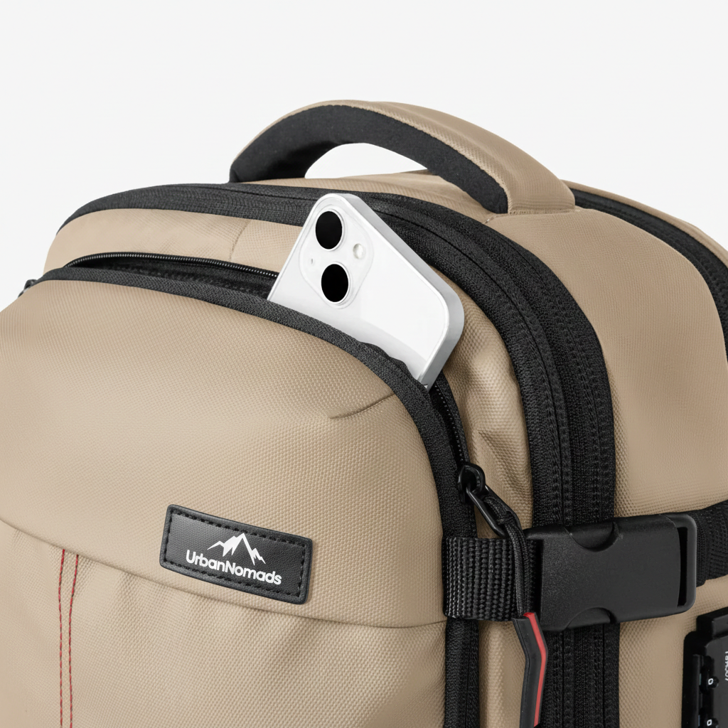 AirClos - Sac à dos cabine extensible 36 → 55L – Compression sous vide intégrée