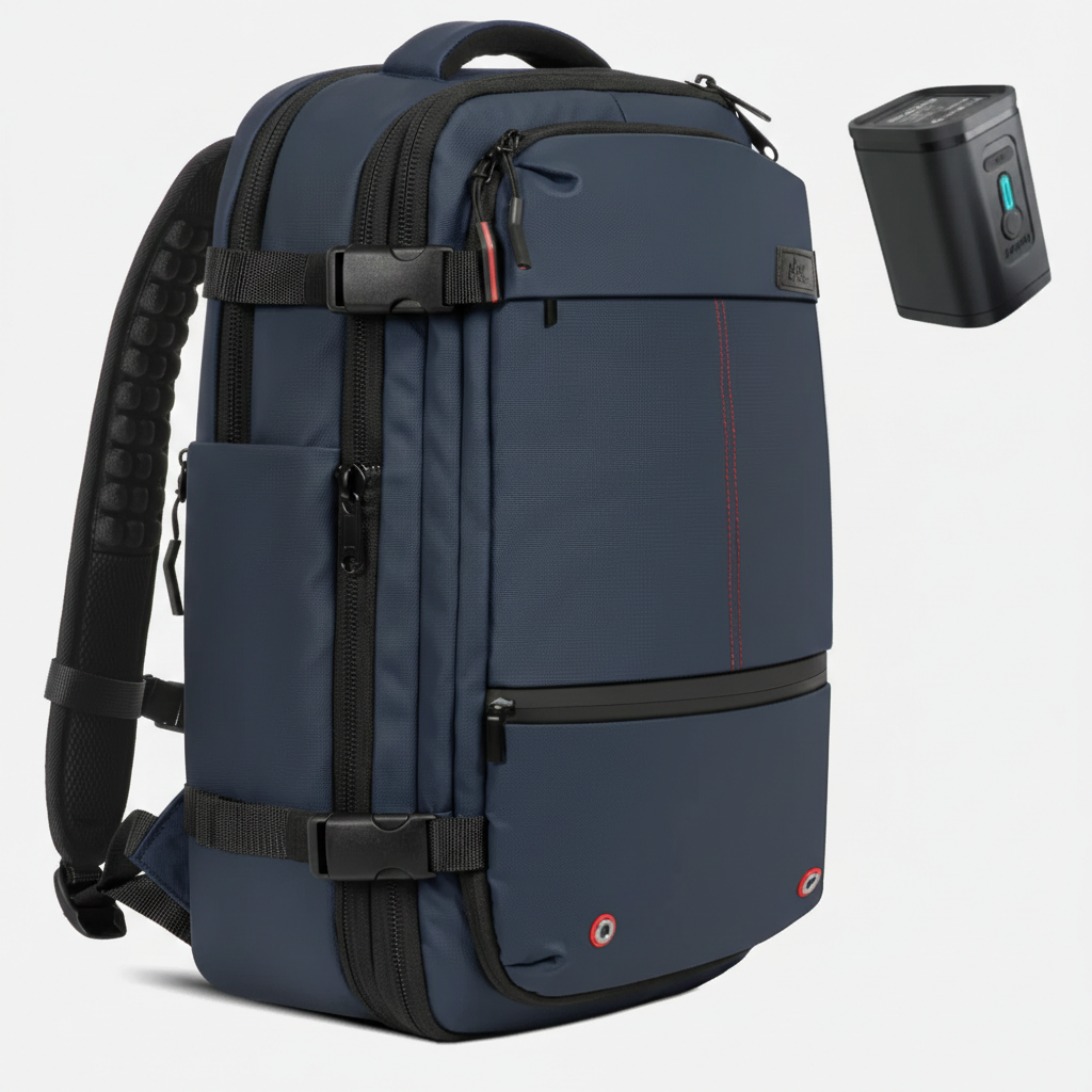 AirClos - Sac à dos cabine extensible 36 → 55L – Compression sous vide intégrée