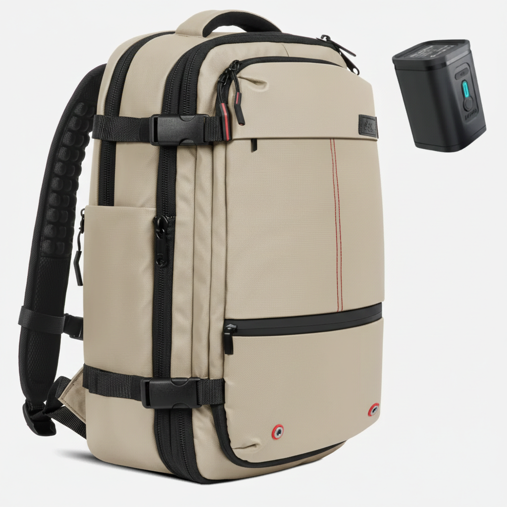 AirClos - Sac à dos cabine extensible 36 → 55L – Compression sous vide intégrée