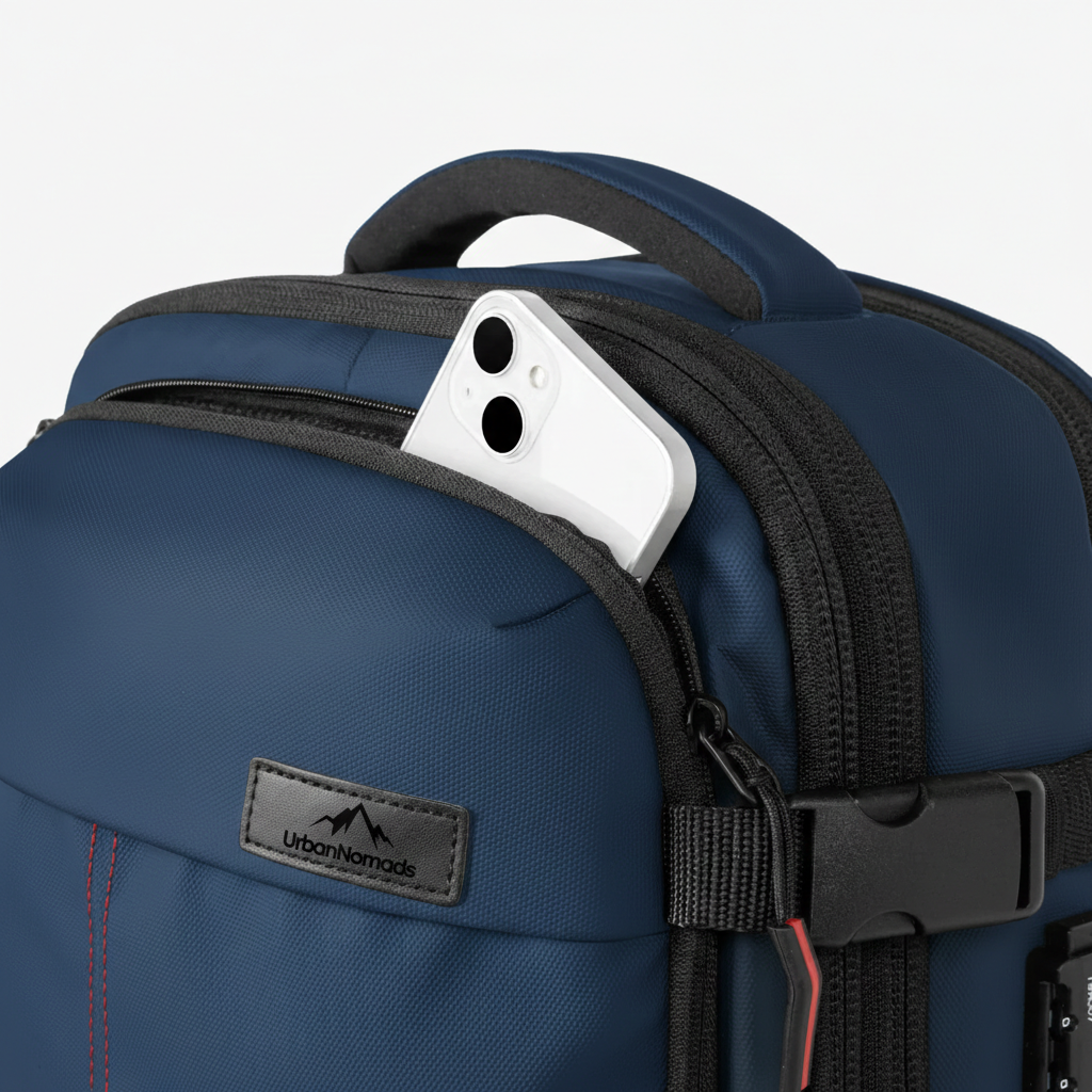 AirClos - Sac à dos cabine extensible 36 → 55L – Compression sous vide intégrée