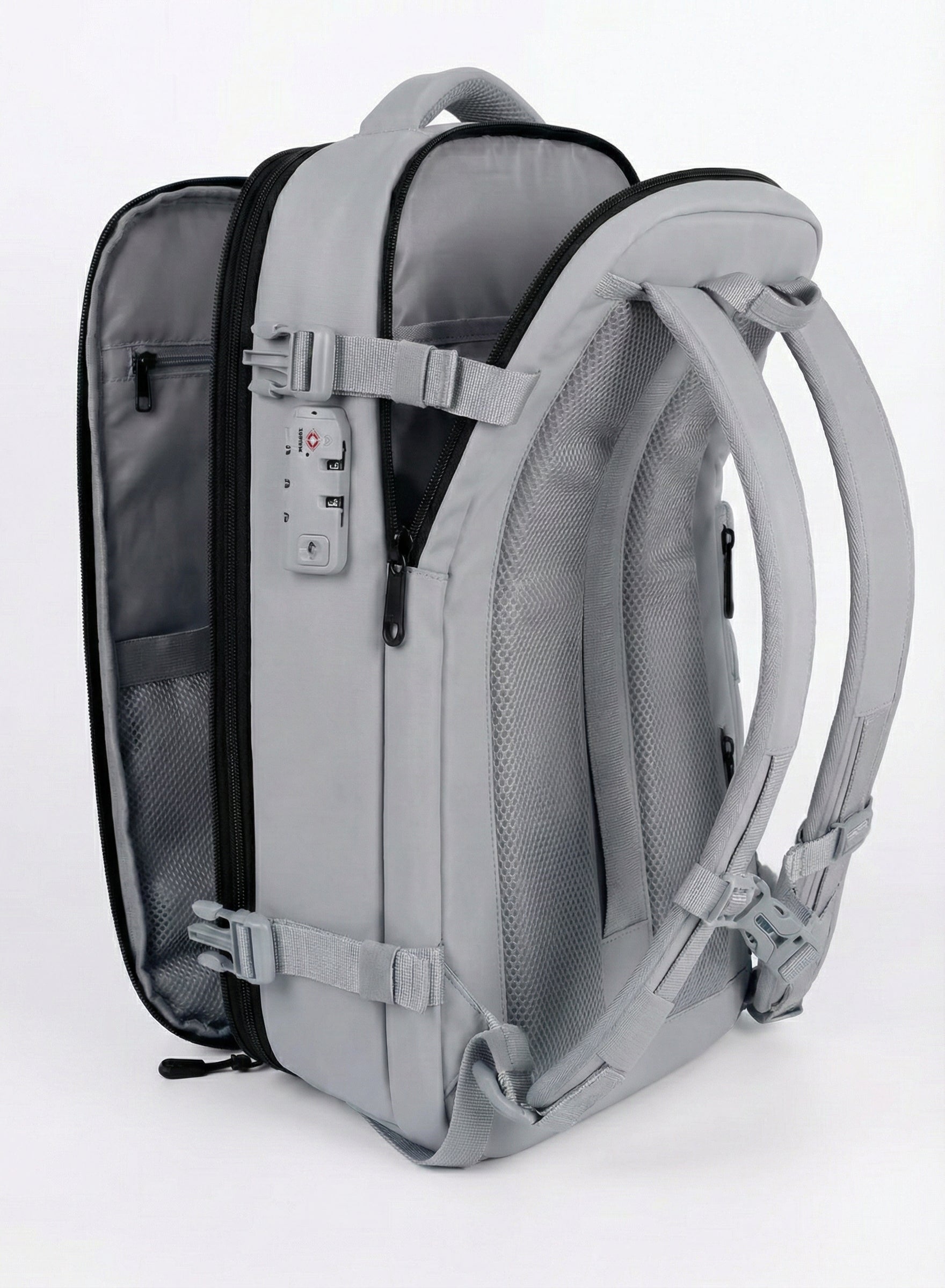 AirClos - Sac à dos cabine extensible 36 → 55L – Compression sous vide intégrée